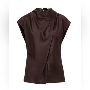 VERONICA BEARD
Leilany Draped Tie-Back Top NWOT